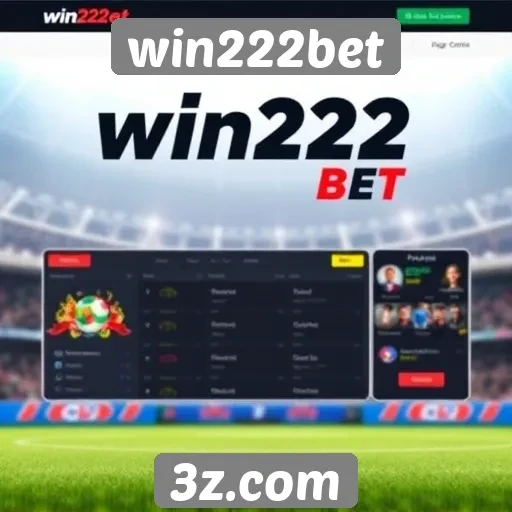 Facilidade de navegação no site win222bet